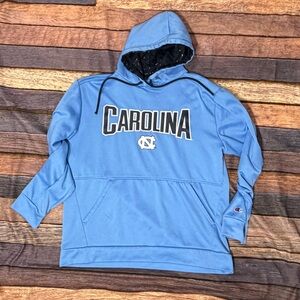 North Carolina Tarheels College Hoodie Champion Basketball Blue Sweatshirt
